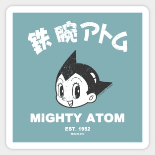 MIGHTY ATOM - Astro Boy Est. 1952 | Vintage Style Sticker